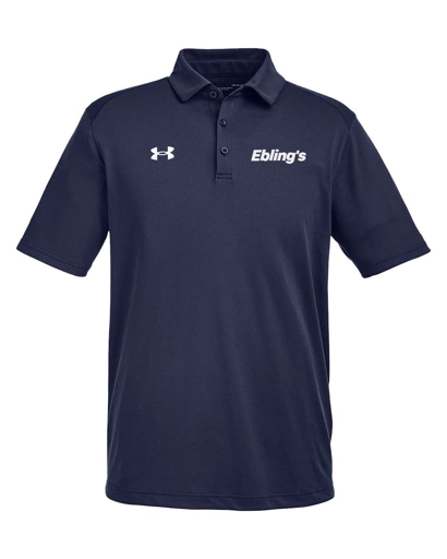 Variant Image for 1370399 - Under Armour Men's Tech™ Polo - Ebling's - 1 Color - White - Website Ebling's