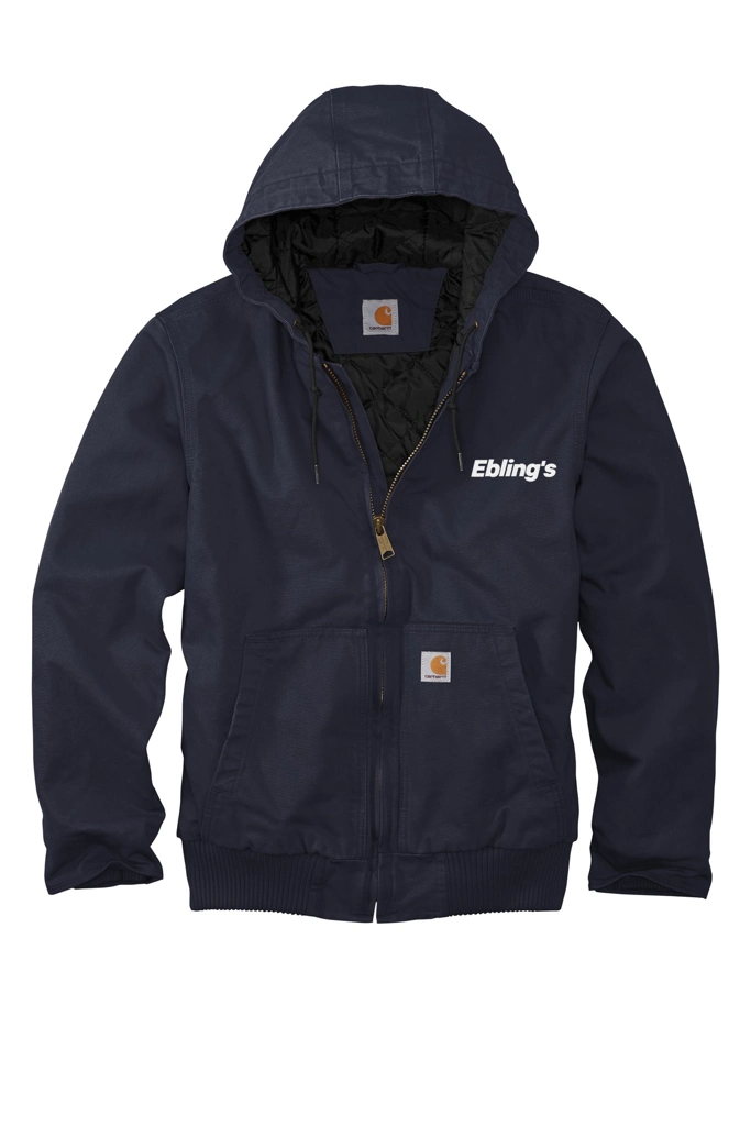 Variant Image for CTT104050 - Carhartt® Tall Washed Duck Active Jac - Ebling's - 1 Color - White - Website Ebling's