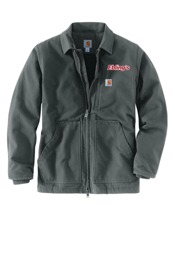 Variant Image for CT104293 - Carhartt® Sherpa-Lined Coat - Ebling's - 2 Color - Red/White - Website Ebling's