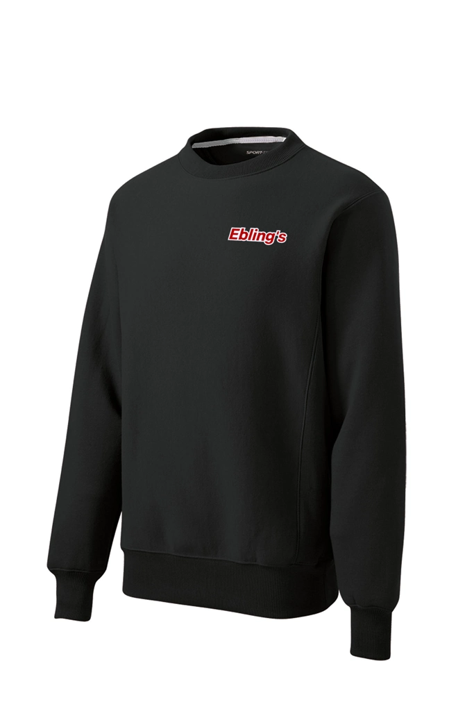 Variant Image for F280 - Sport-Tek® Super Heavyweight Crewneck Sweatshirt - Ebling's - 2 Color - Red/White - Website Ebling's