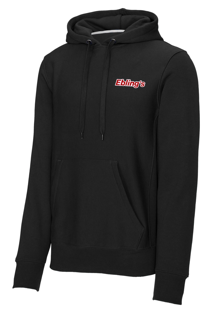 Variant Image for F281 - Sport-Tek® Super Heavyweight Pullover Hooded Sweatshirt - Ebling's - 2 Color - Red/White - Website Ebling's