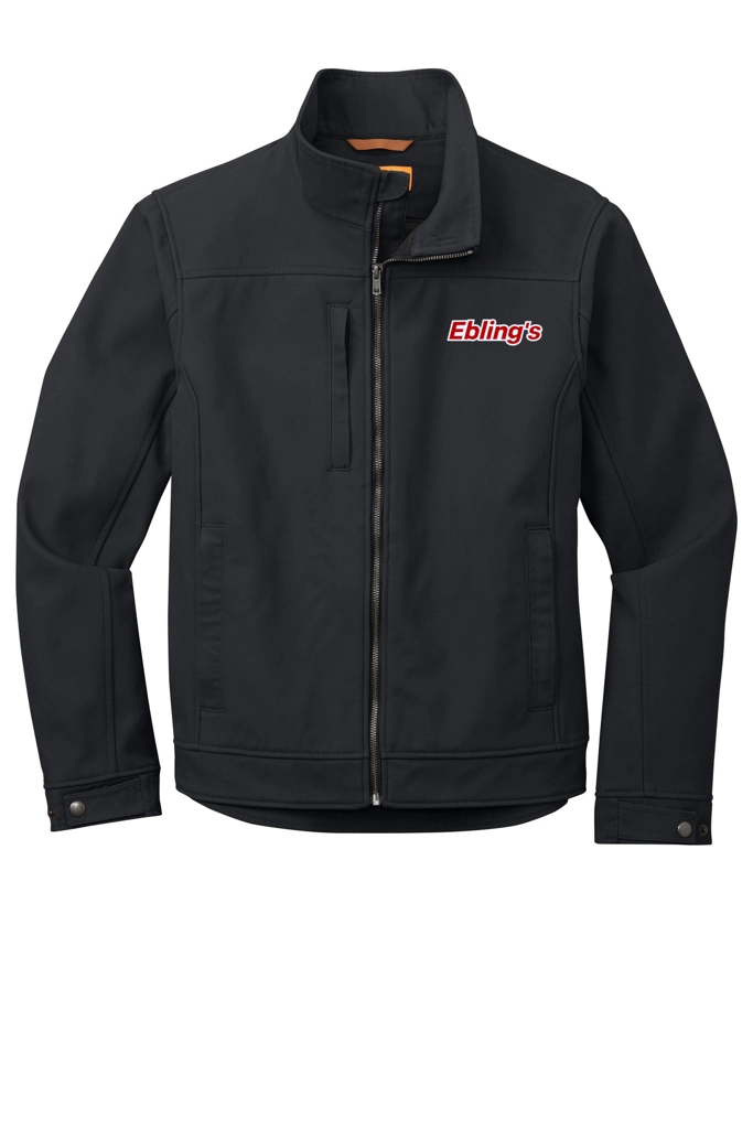 Variant Image for CSJ60 - CornerStone® Duck Bonded Soft Shell Jacket - Ebling's - 2 Color - Red/White - Website Ebling's