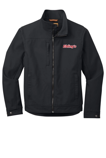 Variant Image for CSJ60 - CornerStone® Duck Bonded Soft Shell Jacket - Ebling's - 2 Color - Red/White - Website Ebling's