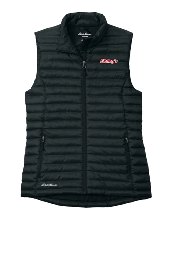 Variant Image for EB517 - Eddie Bauer® Women’s Packable Quilted Vest - Ebling's - 2 Color - Red/White - Website Ebling's