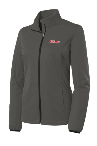Variant Image for L717 - Port Authority® Women's Active Soft Shell Jacket - Ebling's - 2 Color - Red/White - Website Ebling's