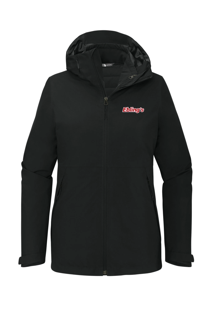 Variant Image for NF0A8FQG - The North Face® Women’s Castle Valley Triclimate 3-in-1 Jacket - Ebling's - 2 Color - Red/White - Website Ebling's