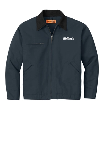 Variant Image for TLJ763 - CornerStone® Tall Duck Cloth Work Jacket - Ebling's - 1 Color - White - Website Ebling's