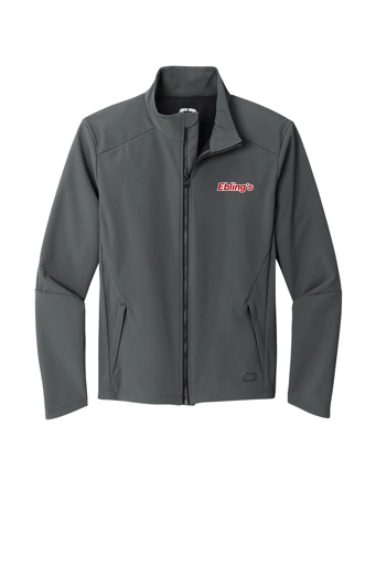 Variant Image for OG755 - OGIO® Commuter Full-Zip Soft Shell - Ebling's - 2 Color - Red/White - Website Ebling's