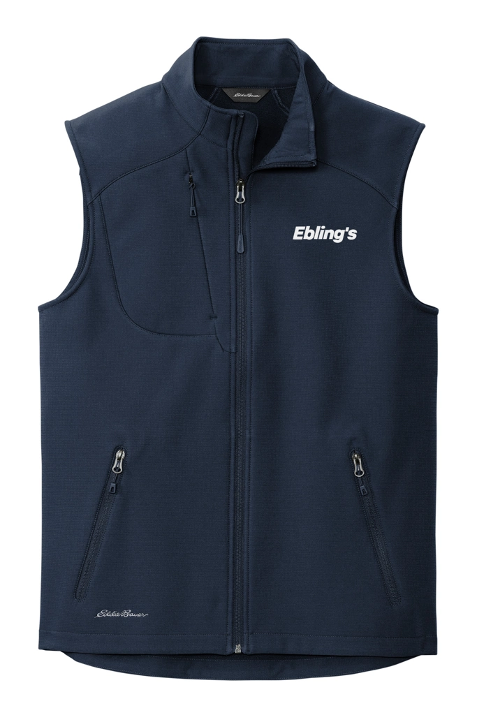 Variant Image for EB546 - Eddie Bauer® Stretch Soft Shell Vest - Ebling's - 1 Color - White - Website Ebling's