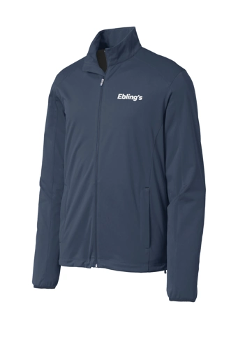 Variant Image for J717 - Port Authority® Active Soft Shell Jacket - Ebling's - 1 Color - White - Website Ebling's