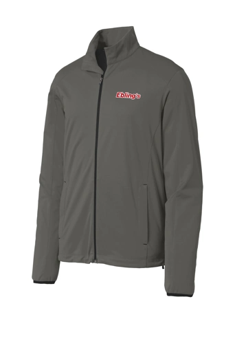 Variant Image for J717 - Port Authority® Active Soft Shell Jacket - Ebling's - 2 Color - Red/White - Website Ebling's