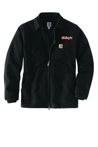 Variant Image for CTT104293 - Carhartt® Tall Sherpa-Lined Coat - Ebling's - 2 Color - Red/White - Website Ebling's