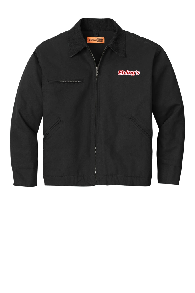 Variant Image for J763 - CornerStone® Duck Cloth Work Jacket - Ebling's - 2 Color - Red/White - Website Ebling's