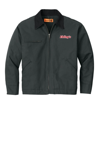 Variant Image for J763 - CornerStone® Duck Cloth Work Jacket - Ebling's - 2 Color - Red/White - Website Ebling's