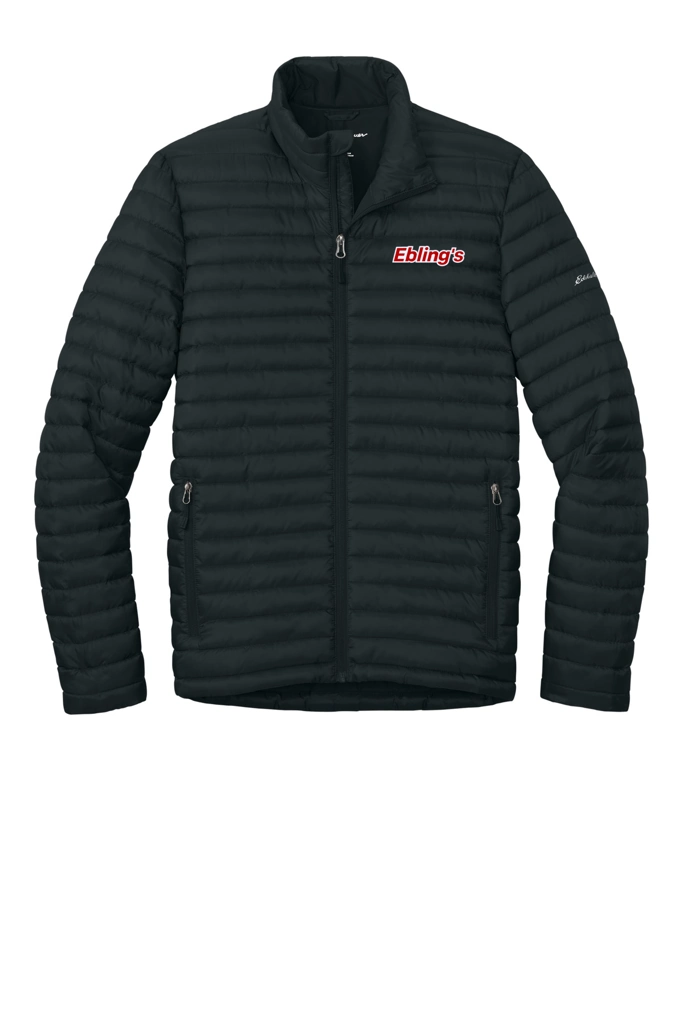 Variant Image for EB514 - Eddie Bauer® Packable Quilted Full-Zip - Ebling's - 2 Color - Red/White - Website Ebling's