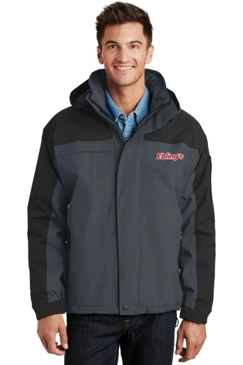 Variant Image for J792 - Port Authority® Nootka Jacket - Ebling's - 2 Color - Red/White - Website Ebling's