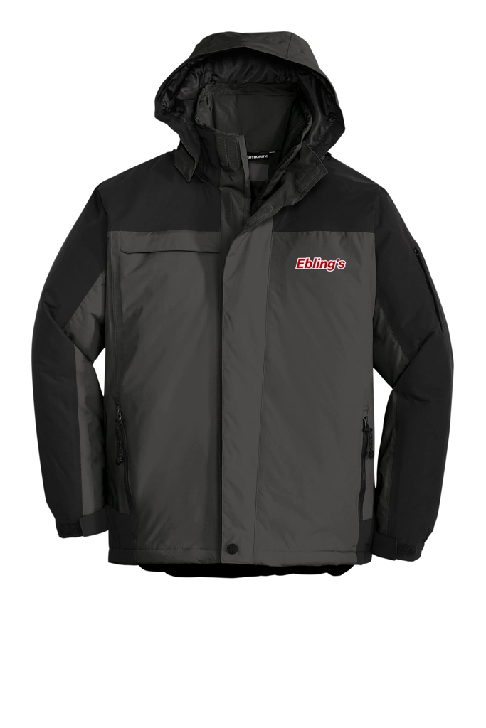 Variant Image for TLJ792 - Port Authority® Tall Nootka Jacket - Ebling's - 2 Color - Red/White - Website Ebling's