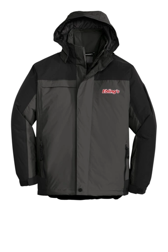 Variant Image for TLJ792 - Port Authority® Tall Nootka Jacket - Ebling's - 2 Color - Red/White - Website Ebling's