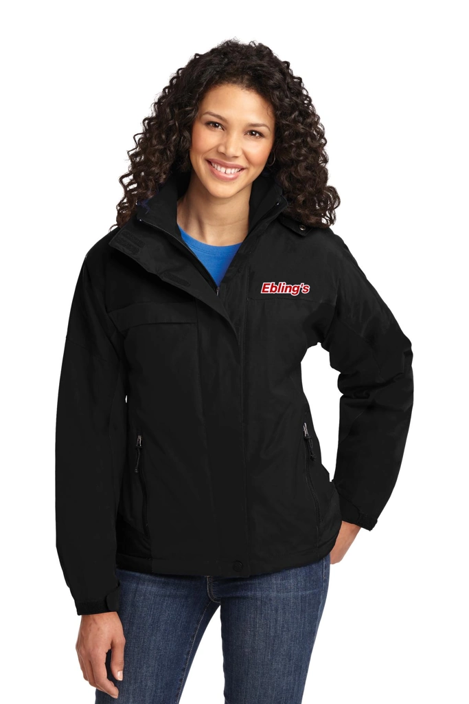 Variant Image for L792 - Port Authority® Women's Nootka Jacket - Ebling's - 2 Color - Red/White - Website Ebling's