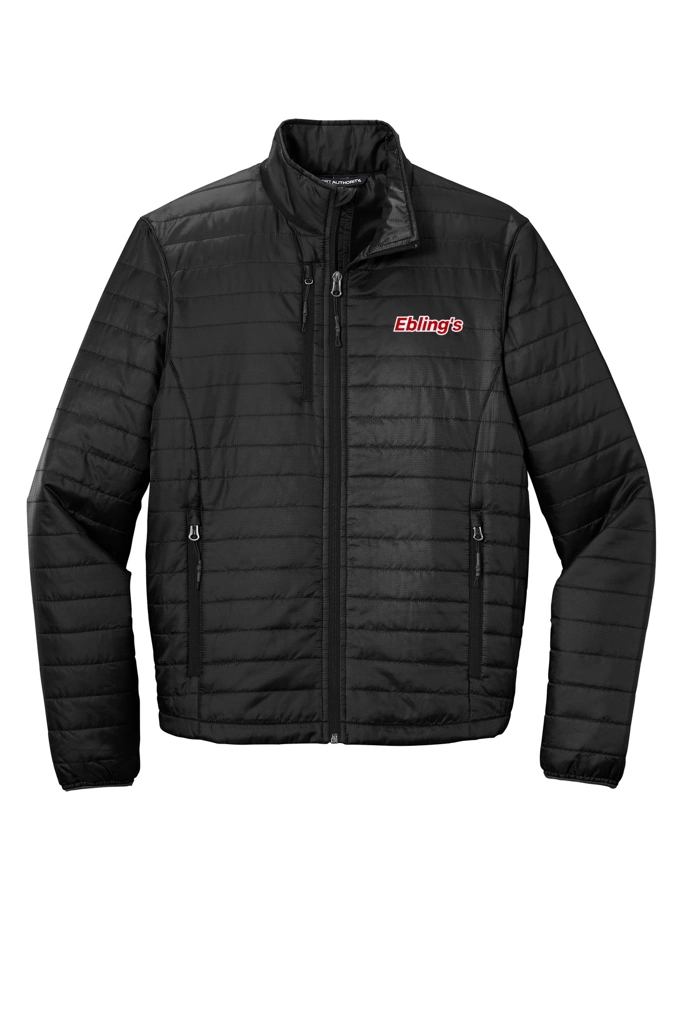 Variant Image for J850 - Port Authority ® Packable Puffy Jacket - Ebling's - 2 Color - Red/White - Website Ebling's