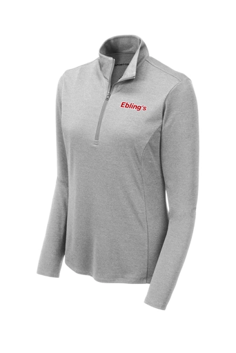 Variant Image for LST469 - Sport-Tek ® Women's Endeavor 1/2-Zip Pullover - Ebling's - 2 Color - Red/White - Website Ebling's