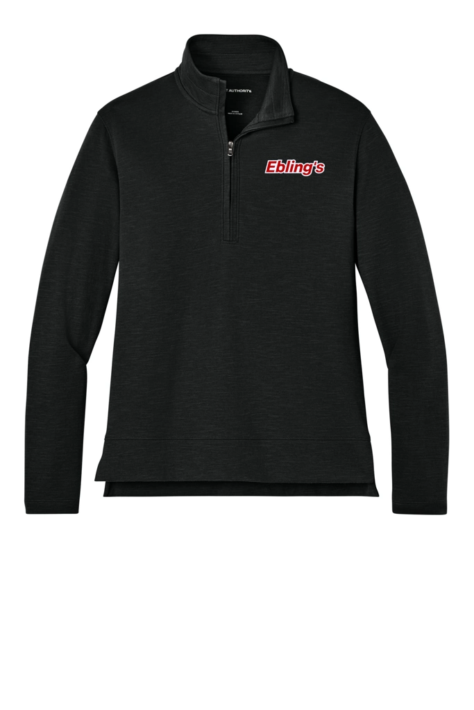 Variant Image for LK821 - Port Authority® Women’s Breakwater 1/4-Zip - Ebling's - 2C - Red/White - Website Ebling's