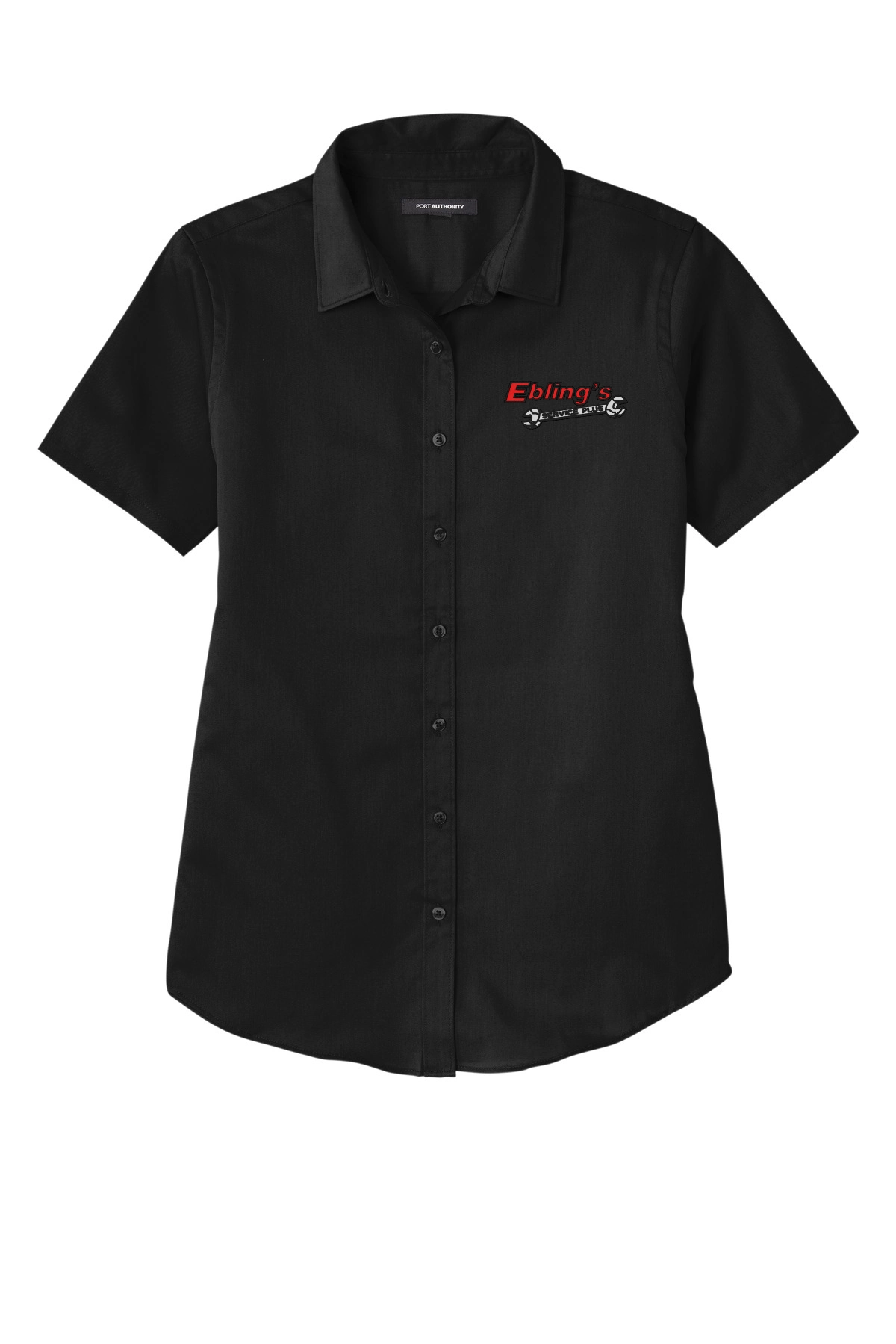Variant Image for LW809 - Port Authority® Women's Short Sleeve SuperPro React ™ Twill Shirt - Ebling's - 3 Color - Website Ebling's
