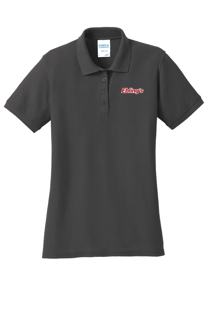 Variant Image for LKP155 - Port & Company® Women's Core Blend Pique Polo - Ebling's - 3 Color - Website Ebling's