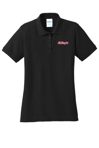 Variant Image for LKP155 - Port & Company® Women's Core Blend Pique Polo - Ebling's - 3 Color - Website Ebling's