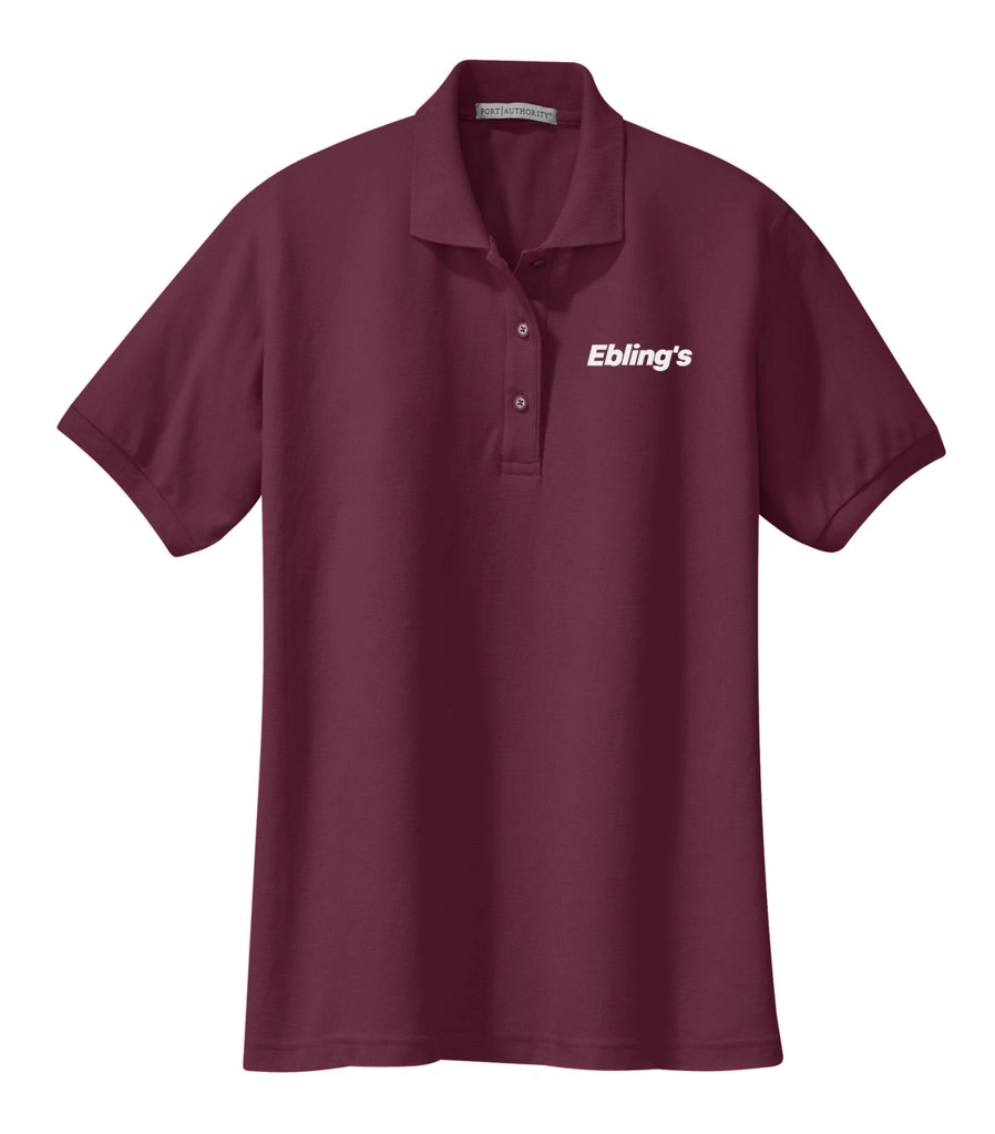Variant Image for L500  - Port Authority® Women's Silk Touch™ Polo - Ebling's - 1 Color - Gray - Website Ebling's