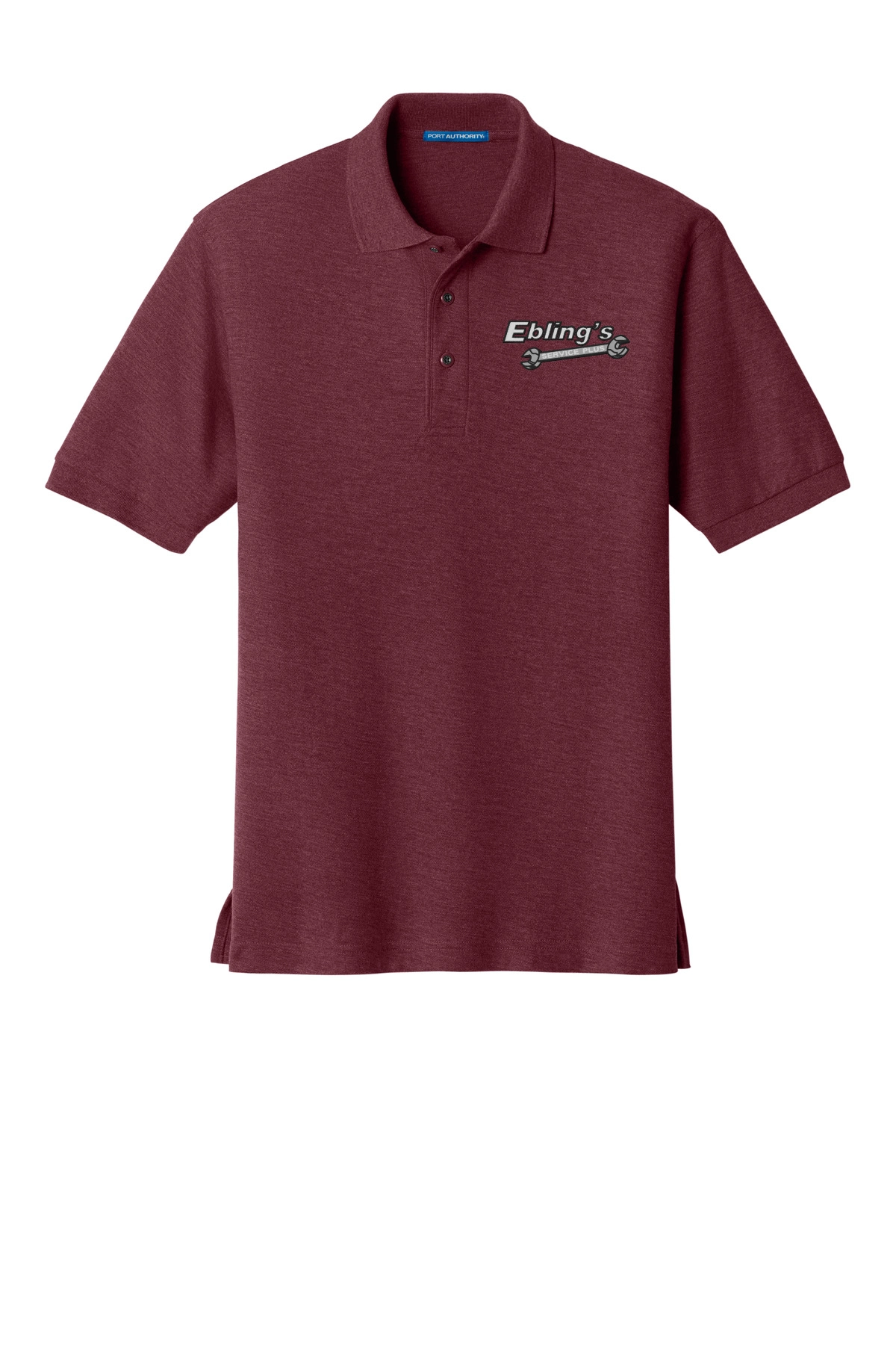 Variant Image for TLK500 - Port Authority® Tall Silk Touch™ Polo - Ebling's - 1 Color - Gray - Website Ebling's