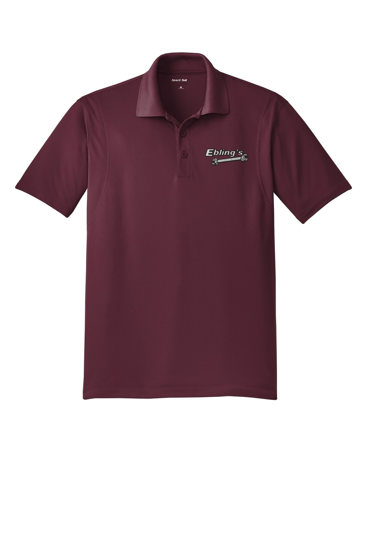 Variant Image for TST650 - Sport-Tek® Tall Micropique Sport-Wick® Polo - Ebling's - 1 Color - Gray - Website Ebling's