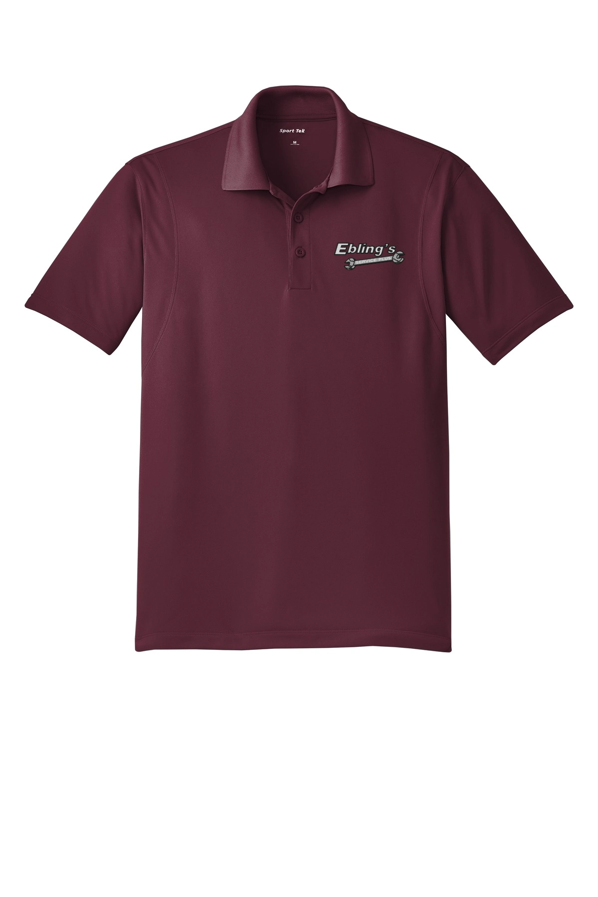 Variant Image for TST650 - Sport-Tek® Tall Micropique Sport-Wick® Polo - Ebling's - 1 Color - Gray - Website Ebling's