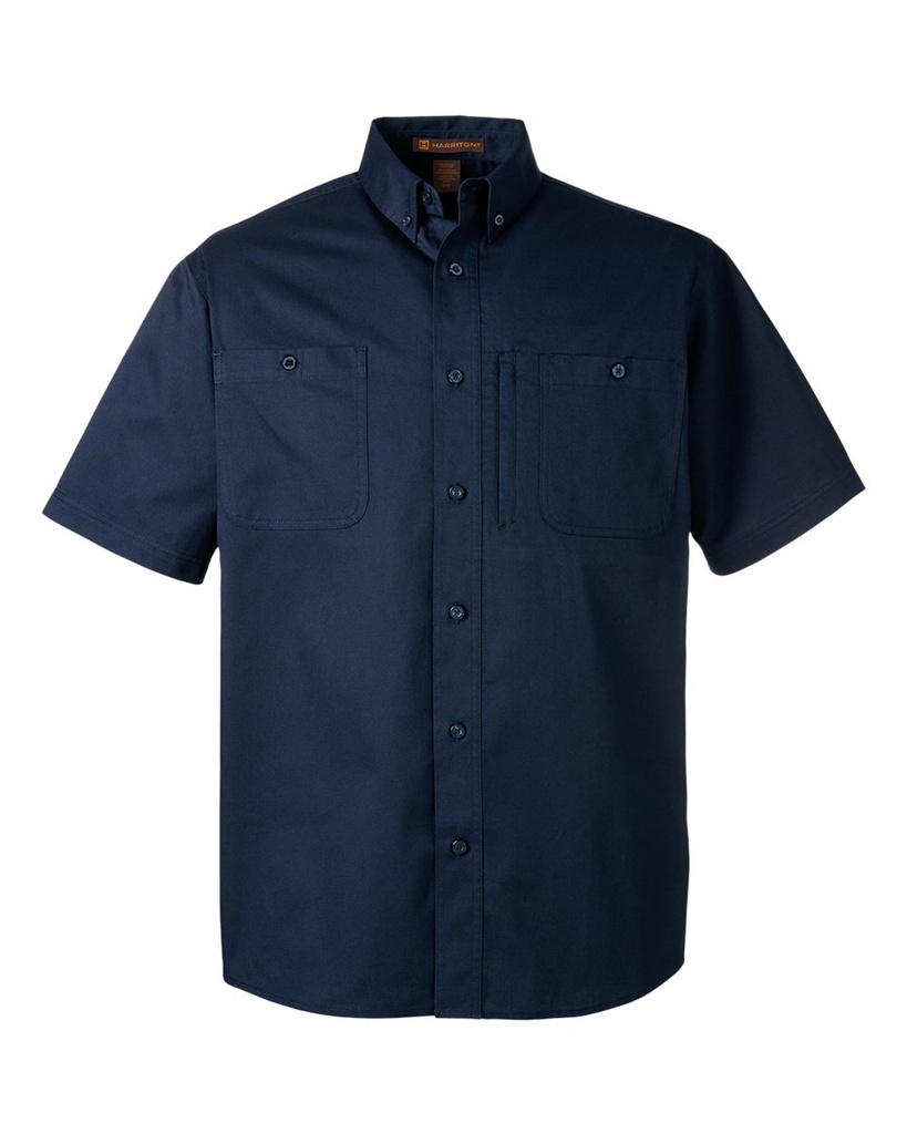 M585 - Harriton Men's Advantage IL Short Sleeve Work Shirt