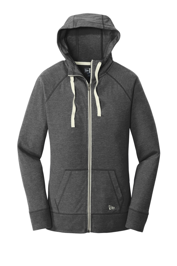 LNEA122  - New Era® Women's Sueded Cotton Blend Full-Zip Hoodie