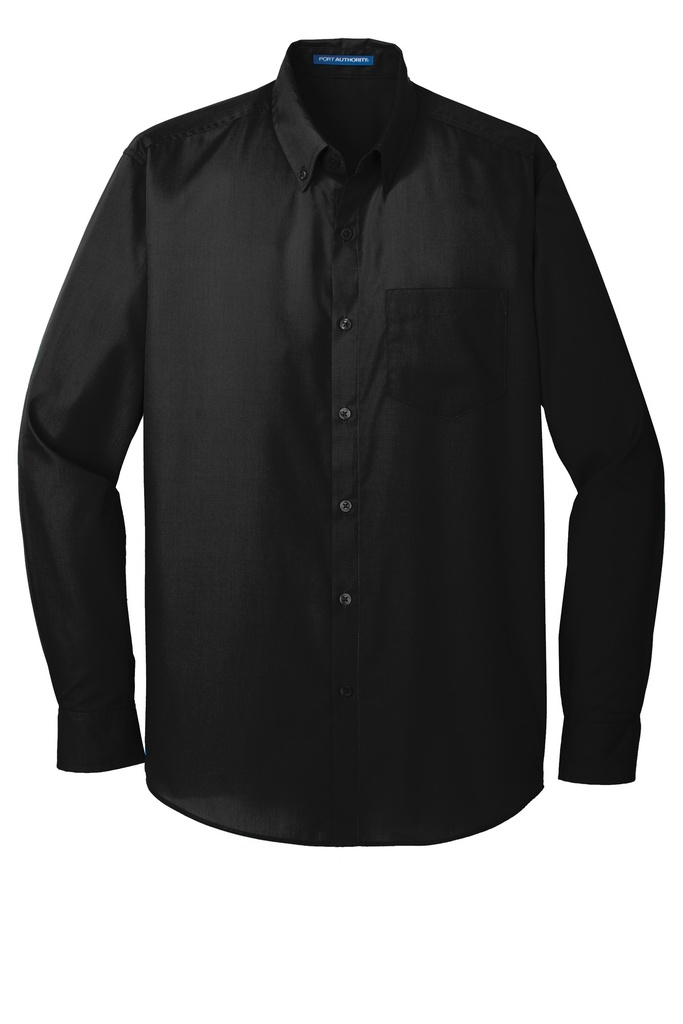 Tw100 - Port Authority® Tall Long Sleeve Carefree Poplin Shirt