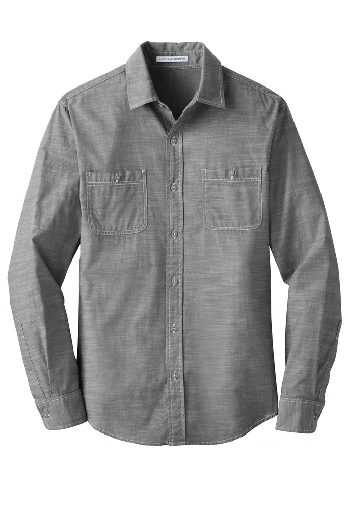 W380 - Port Authority® Slub Chambray Shirt.