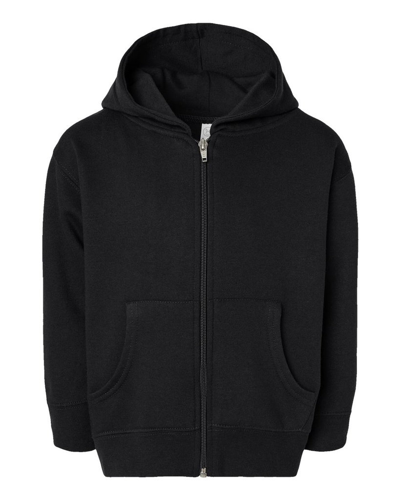 3346 - Rabbit Skins - Toddler Full-Zip Fleece Hooded Sweatshirt