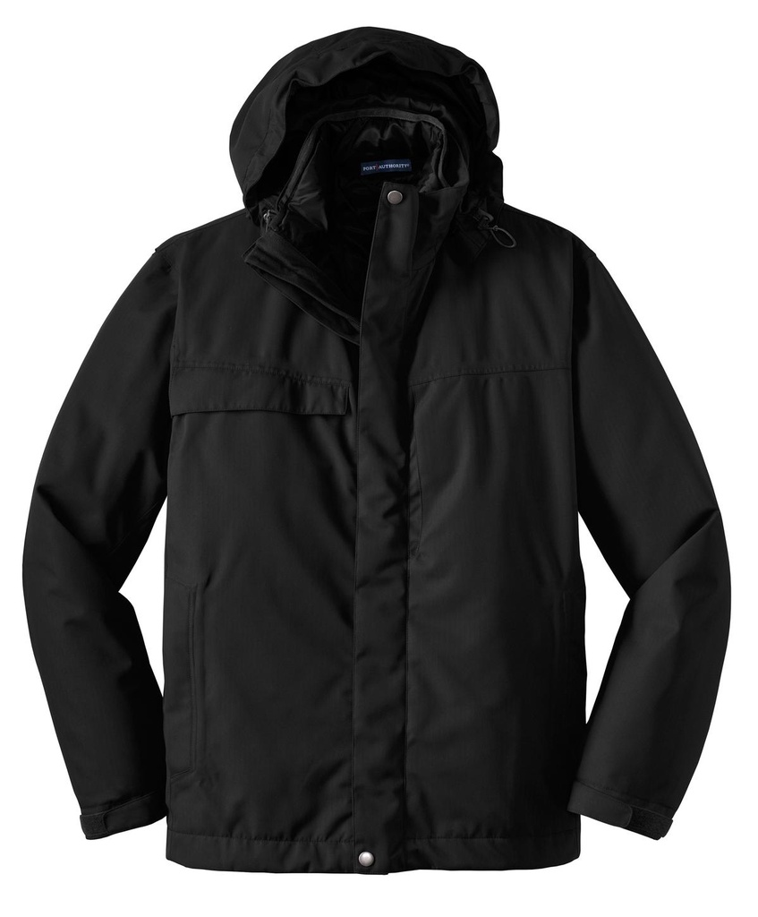 J302 - Port Authority® Herringbone 3-in-1 Parka.