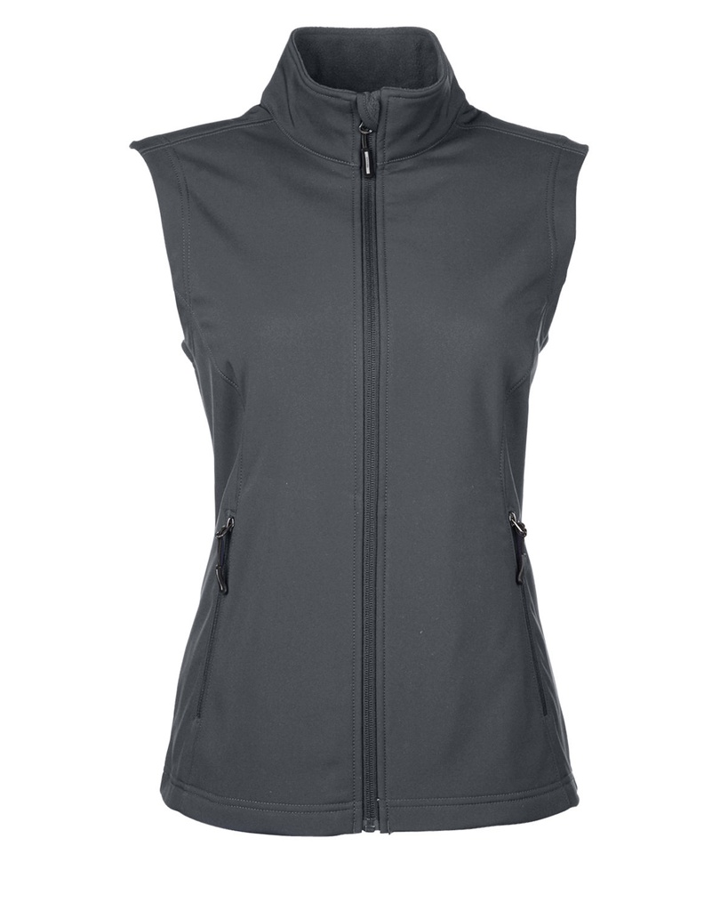 CE701W  - CORE365 Ladies' Cruise Two-Layer Fleece Bonded Soft Shell Vest